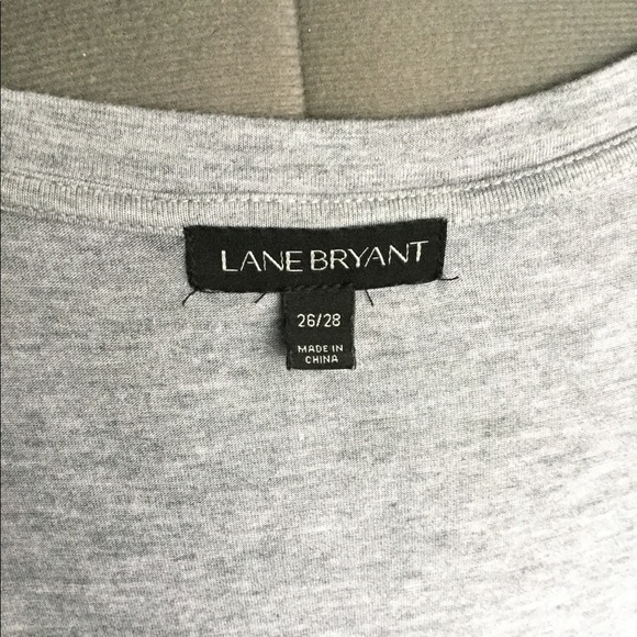 Gray LB Shirt w/ Slits in Sleeves & Sequins Pocket - Picture 5 of 5